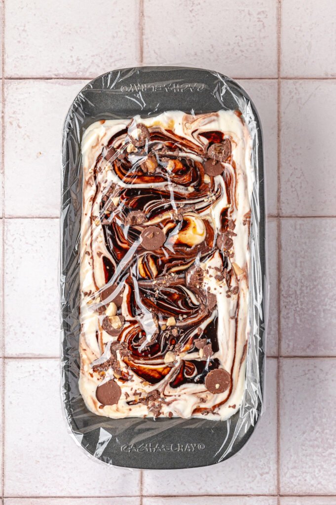 peanut butter cup ice cream swirl