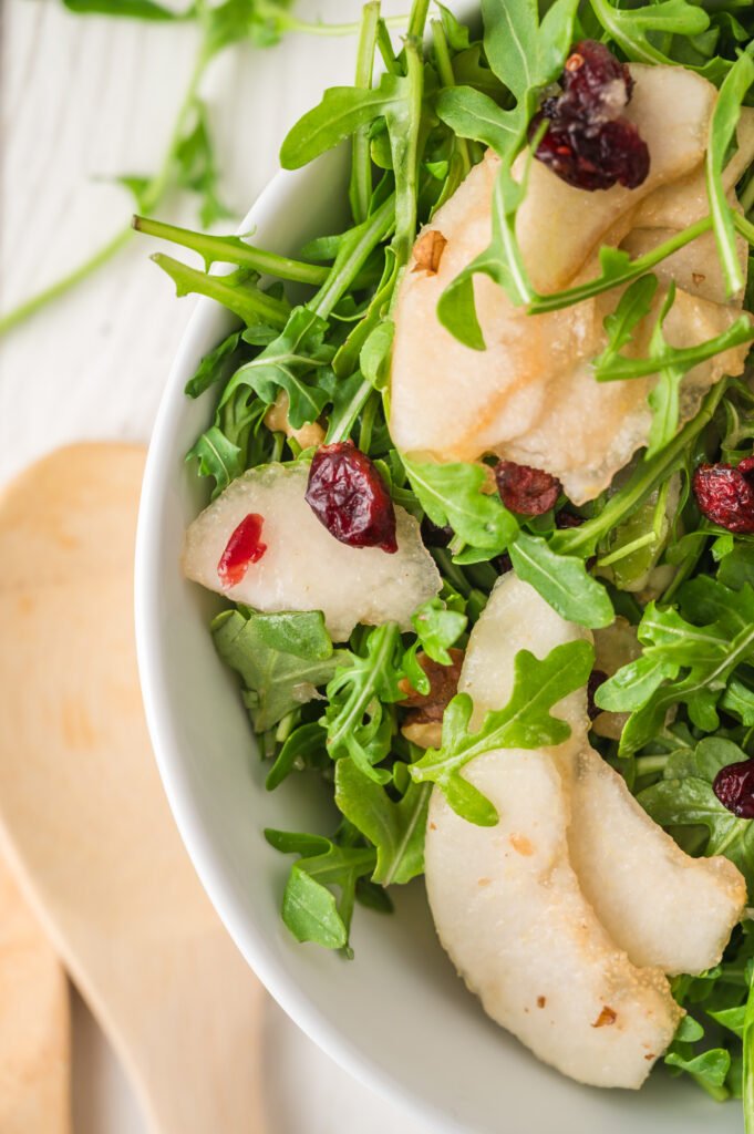 arugula pear salad