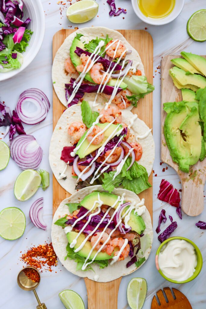 shrimp tacos