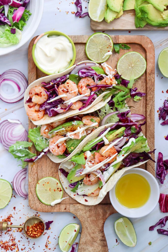 spicy shrimp tacos