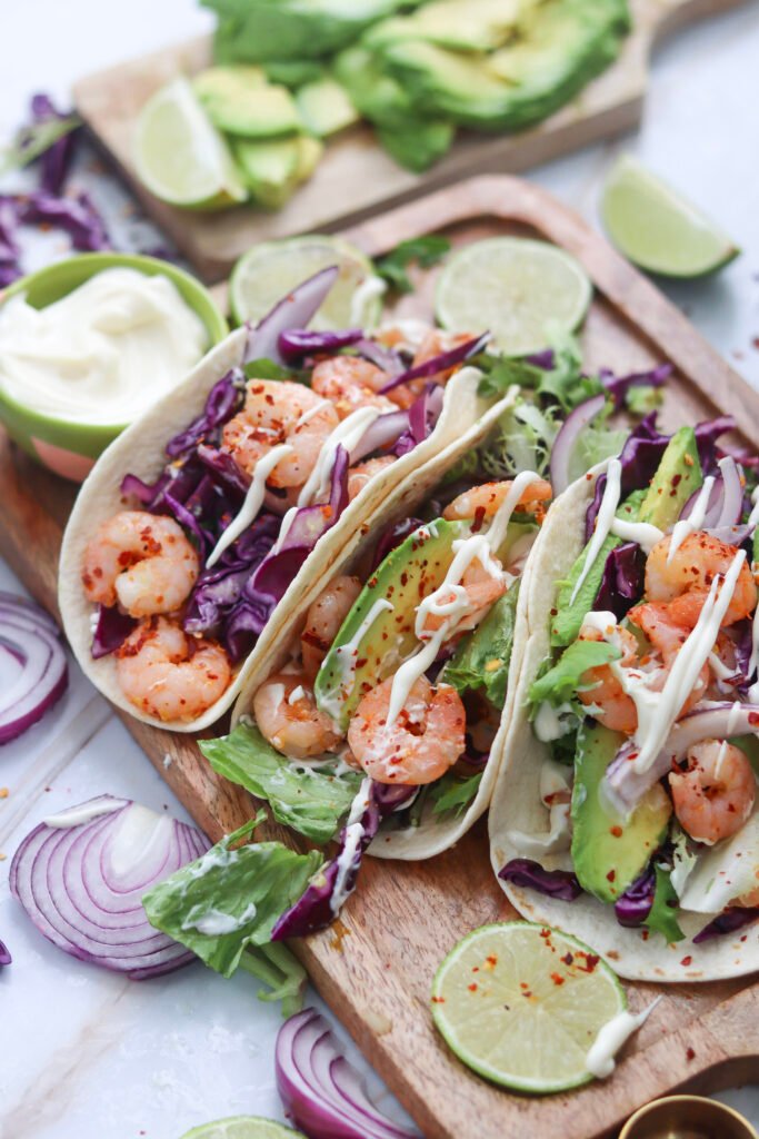 spicy shrimp tacos